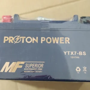 Batterie 12/7 gel proton power courte