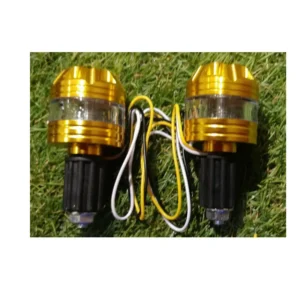 PAIRE EMBOUT GUIDON LED